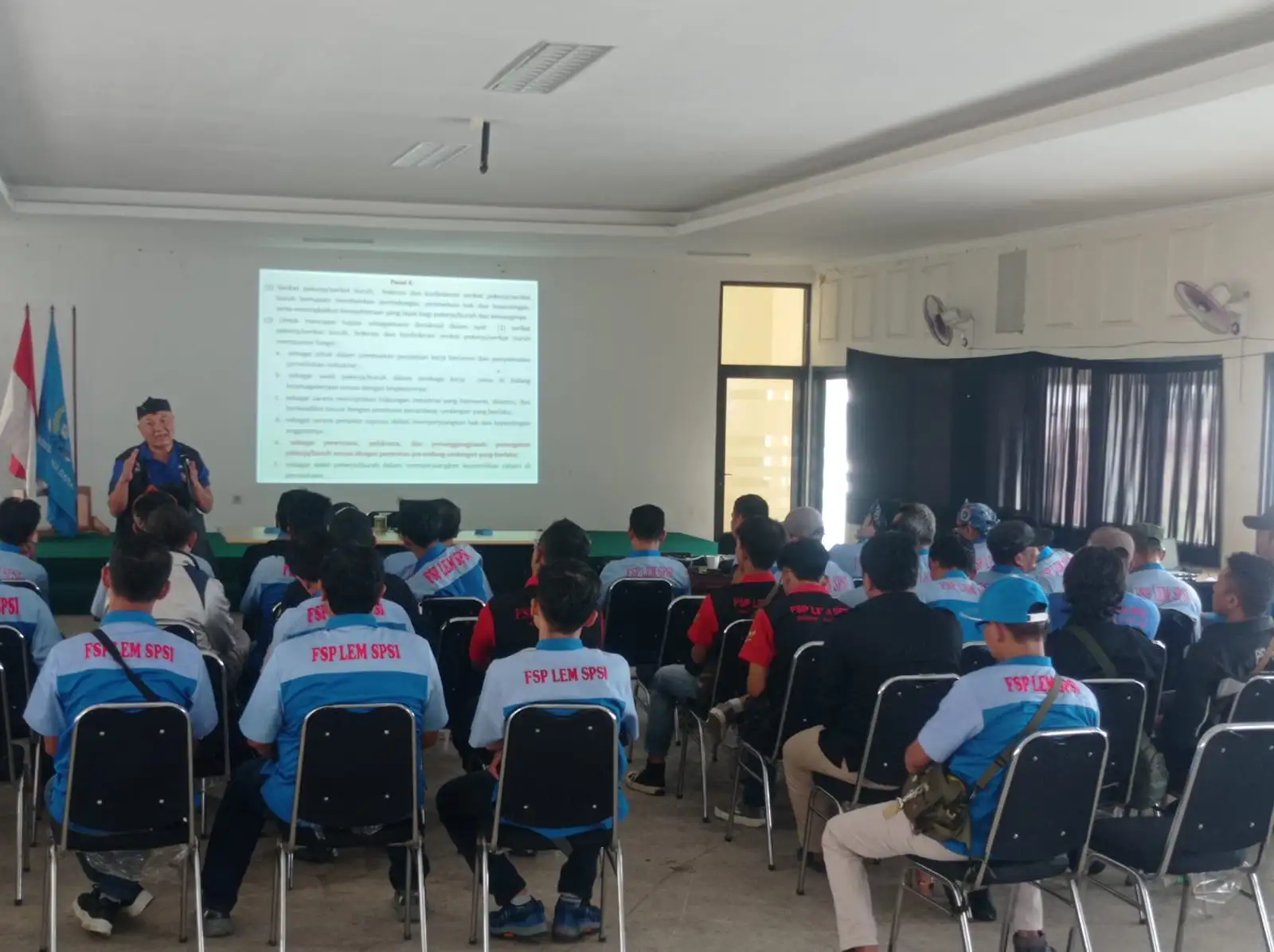 Perkuat Kader di Era Digital, FSP LEM SPSI Jabar Gelar Diklat Juru Didik