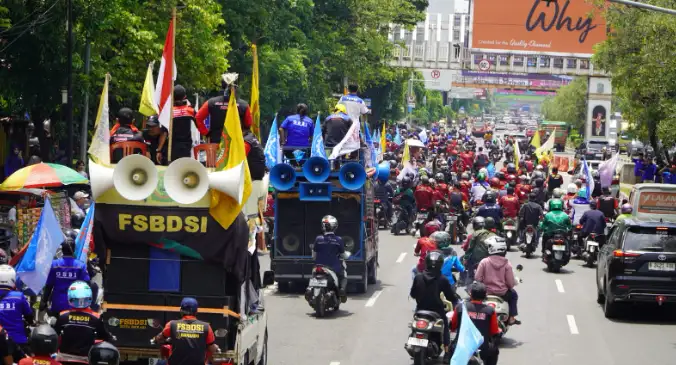 Yossep Ubama Kolin: Aksi Buruh Bekasi Bentuk Ekspresi atas Kurangnya Perhatian Pemerintah Kota terhadap Isu Perburuhan