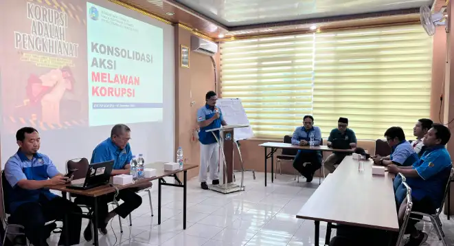 Konsolidasi Aksi Melawan Korupsi sebagai langkah memperkuat peran serikat pekerja dalam mengawal integritas, keadilan, dan kesejahteraan buruh.